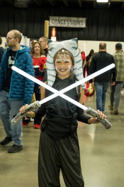 9 Kasım 2024 'te Novi, Michigan' da Suburban Collection Showplace 'de Motor City Comic Con