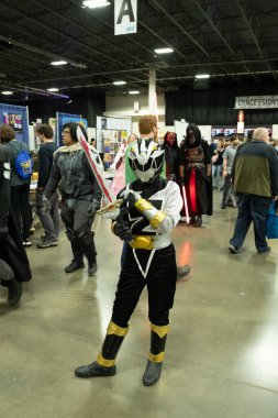 9 Kasım 2024 'te Novi, Michigan' da Suburban Collection Showplace 'de Motor City Comic Con