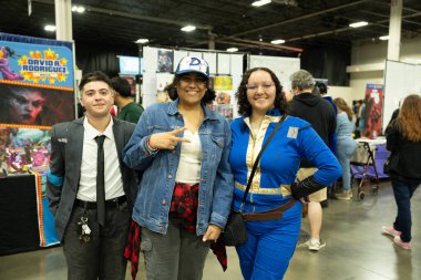 9 Kasım 2024 'te Novi, Michigan' da Suburban Collection Showplace 'de Motor City Comic Con