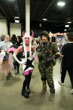 9 Kasım 2024 'te Novi, Michigan' da Suburban Collection Showplace 'de Motor City Comic Con