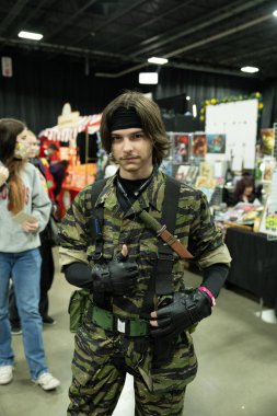 9 Kasım 2024 'te Novi, Michigan' da Suburban Collection Showplace 'de Motor City Comic Con