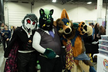 9 Kasım 2024 'te Novi, Michigan' da Suburban Collection Showplace 'de Motor City Comic Con