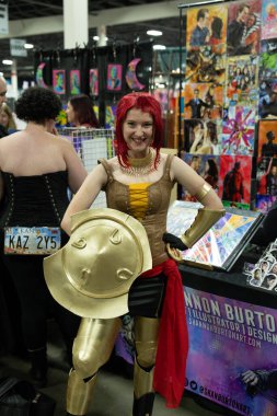 9 Kasım 2024 'te Novi, Michigan' da Suburban Collection Showplace 'de Motor City Comic Con