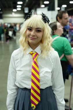 9 Kasım 2024 'te Novi, Michigan' da Suburban Collection Showplace 'de Motor City Comic Con