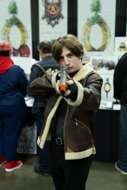 9 Kasım 2024 'te Novi, Michigan' da Suburban Collection Showplace 'de Motor City Comic Con