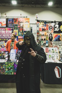 9 Kasım 2024 'te Novi, Michigan' da Suburban Collection Showplace 'de Motor City Comic Con