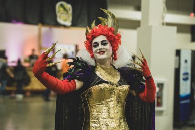 9 Kasım 2024 'te Novi, Michigan' da Suburban Collection Showplace 'de Motor City Comic Con