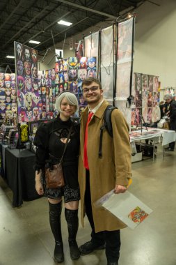 9 Kasım 2024 'te Novi, Michigan' da Suburban Collection Showplace 'de Motor City Comic Con