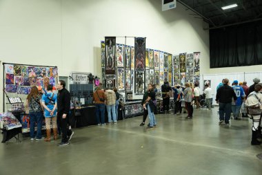 9 Kasım 2024 'te Novi, Michigan' da Suburban Collection Showplace 'de Motor City Comic Con