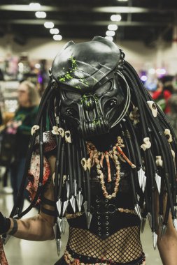 9 Kasım 2024 'te Novi, Michigan' da Suburban Collection Showplace 'de Motor City Comic Con