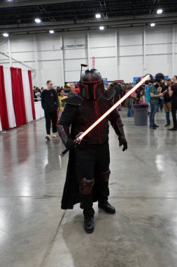 Motor City Comic Con sunuculuğunu Novi, Michigan 'daki Suburban Collection Showplace üstlendi.