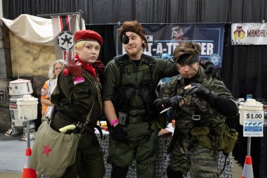 Motor City Comic Con sunuculuğunu Novi, Michigan 'daki Suburban Collection Showplace üstlendi.