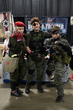 Motor City Comic Con sunuculuğunu Novi, Michigan 'daki Suburban Collection Showplace üstlendi.