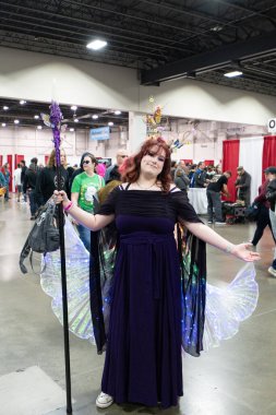 Motor City Comic Con sunuculuğunu Novi, Michigan 'daki Suburban Collection Showplace üstlendi.