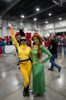 Motor City Comic Con sunuculuğunu Novi, Michigan 'daki Suburban Collection Showplace üstlendi.