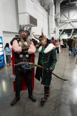 Motor City Comic Con sunuculuğunu Novi, Michigan 'daki Suburban Collection Showplace üstlendi.