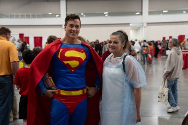 Motor City Comic Con sunuculuğunu Novi, Michigan 'daki Suburban Collection Showplace üstlendi.