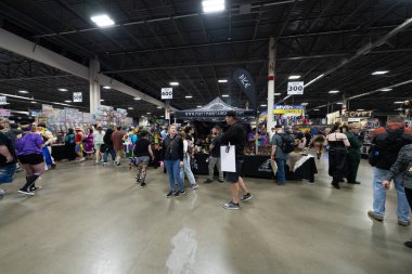 Motor City Comic Con sunuculuğunu Novi, Michigan 'daki Suburban Collection Showplace üstlendi.