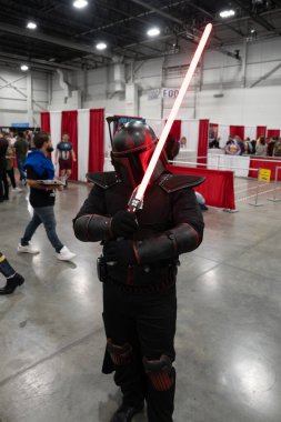 Motor City Comic Con sunuculuğunu Novi, Michigan 'daki Suburban Collection Showplace üstlendi.