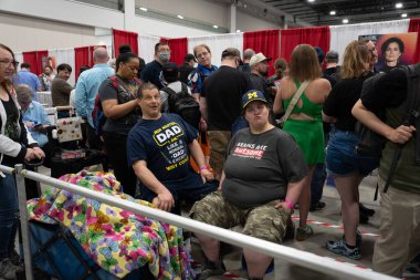 Motor City Comic Con sunuculuğunu Novi, Michigan 'daki Suburban Collection Showplace üstlendi.