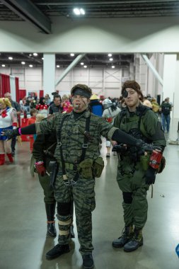 Motor City Comic Con sunuculuğunu Novi, Michigan 'daki Suburban Collection Showplace üstlendi.