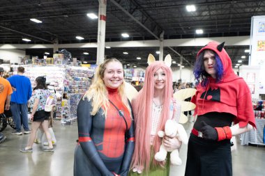 Motor City Comic Con sunuculuğunu Novi, Michigan 'daki Suburban Collection Showplace üstlendi.