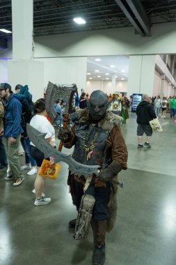 Motor City Comic Con sunuculuğunu Novi, Michigan 'daki Suburban Collection Showplace üstlendi.