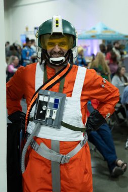 Motor City Comic Con sunuculuğunu Novi, Michigan 'daki Suburban Collection Showplace üstlendi.