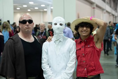 Motor City Comic Con sunuculuğunu Novi, Michigan 'daki Suburban Collection Showplace üstlendi.