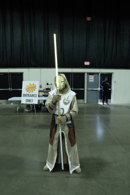 Motor City Comic Con sunuculuğunu Novi, Michigan 'daki Suburban Collection Showplace üstlendi.