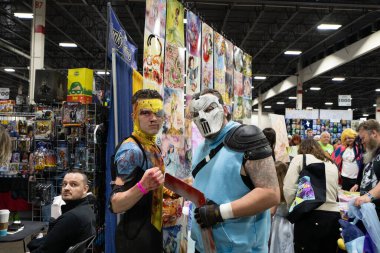 Motor City Comic Con sunuculuğunu Novi, Michigan 'daki Suburban Collection Showplace üstlendi.