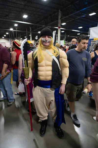 Motor City Comic Con sunuculuğunu Novi, Michigan 'daki Suburban Collection Showplace üstlendi.