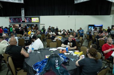 Motor City Comic Con sunuculuğunu Novi, Michigan 'daki Suburban Collection Showplace üstlendi.