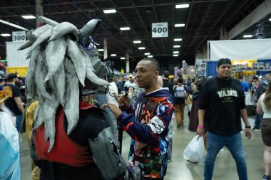 Motor City Comic Con sunuculuğunu Novi, Michigan 'daki Suburban Collection Showplace üstlendi.