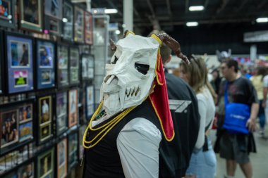 Motor City Comic Con sunuculuğunu Novi, Michigan 'daki Suburban Collection Showplace üstlendi.