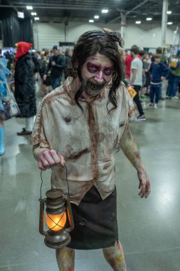 Motor City Comic Con sunuculuğunu Novi, Michigan 'daki Suburban Collection Showplace üstlendi.