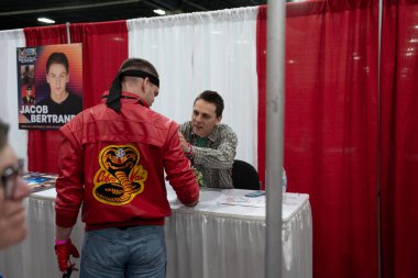 Motor City Comic Con sunuculuğunu Novi, Michigan 'daki Suburban Collection Showplace üstlendi.