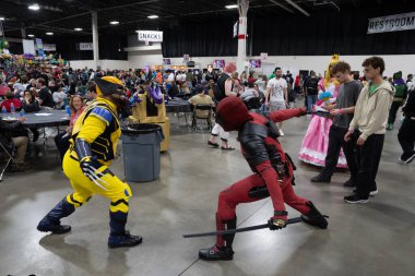 Motor City Comic Con sunuculuğunu Novi, Michigan 'daki Suburban Collection Showplace üstlendi.