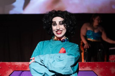 Michigan Rocky Korku Koruma Derneği 'nden Gay Pride Tema Şovu Wayne Michigan' daki State Wayne Tiyatrosu 'nda gölgelendi.