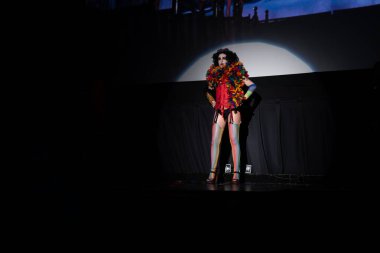 Michigan Rocky Korku Koruma Derneği 'nden Gay Pride Tema Şovu Wayne Michigan' daki State Wayne Tiyatrosu 'nda gölgelendi.