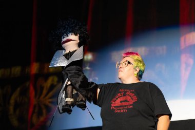 Michigan Rocky Korku Filmleri Koruma Derneği 'nden Kukla Şov 26 Temmuz 2025' te Wayne Tiyatrosu 'nda