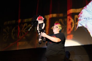 Michigan Rocky Korku Filmleri Koruma Derneği 'nden Kukla Şov 26 Temmuz 2025' te Wayne Tiyatrosu 'nda