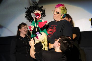 Michigan Rocky Korku Filmleri Koruma Derneği 'nden Kukla Şov 26 Temmuz 2025' te Wayne Tiyatrosu 'nda