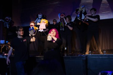 Michigan Rocky Korku Filmleri Koruma Derneği 'nden Kukla Şov 26 Temmuz 2025' te Wayne Tiyatrosu 'nda