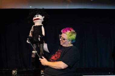 Michigan Rocky Korku Filmleri Koruma Derneği 'nden Kukla Şov 26 Temmuz 2025' te Wayne Tiyatrosu 'nda