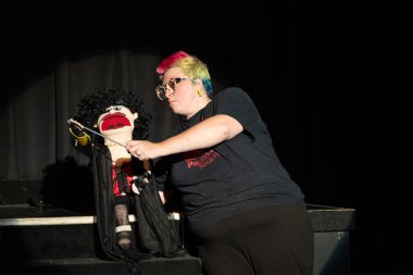 Michigan Rocky Korku Filmleri Koruma Derneği 'nden Kukla Şov 26 Temmuz 2025' te Wayne Tiyatrosu 'nda