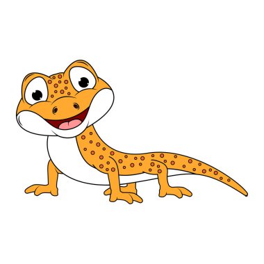 Şirin Newt Hayvan Çizgi Filmi Çizimi