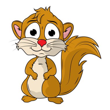 Şirin bir Xerus Çizgi Filmi