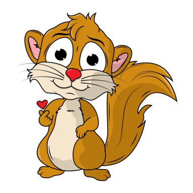 Şirin bir Xerus Çizgi Filmi