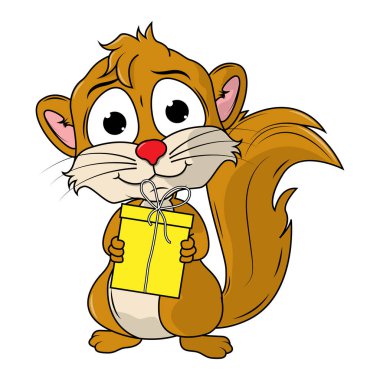 Şirin bir Xerus Çizgi Filmi